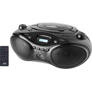 JVC RDE661B (DAB+, FM, Bluetooth), Radio, Zwart, Geel