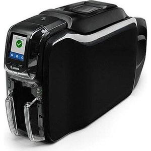 Zebra Kaartprinter ZC350 serie enkelvoudig (300 dpi), Labelprinter, Zwart