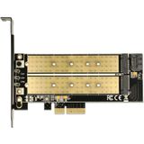 DeLOCK - 89630 - Intern M.2 Interfacekaart - SATA - PCI Express - 2 Slots