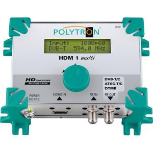 Polytron POLY HDM 1 multi-HDMI modulator 1 xHDMI in 1 x DVB- C DVB-T DTMB of (Diverse), Satelliet accessoires, Grijs