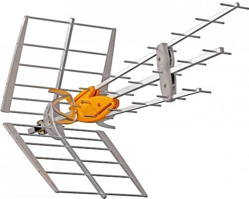 Televes DATTF2 (Yagi antenne, 42 dB, DVB-T / -T2), SAT Spiegels + SAT Antennes, Zilver