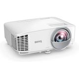 BenQ MW809STH - DLP projector - draagbaar - 3D - 3600 ANSI lumen - WXGA 1280 x 800 -. (XGA, 3600 lm), Beamer, Wit