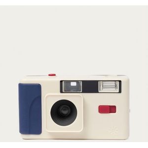 Long Weekend 35mm camera, Analoge + Instant films, Wit, Blauw