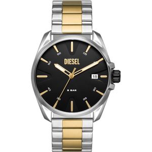 Diesel, Horloge, MS9, Zilver, (Analoog horloge, 44 mm)