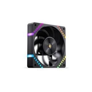 Jonsbo HF2-120 Lüfter, Reverse Blade, PWM, ARGB - 120mm, schwarz (120 mm), PC ventilator, Zwart