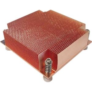 Inter-Tech - K-129 - Passieve Processorkoeler - Koper - Compact - 1U