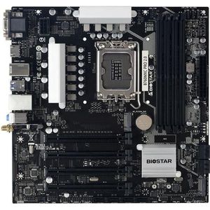 Biostar B760MXC PRO (B760,S1700,mATX,DDR5) (LGA 1700, Intel B760, mATX), Moederbord