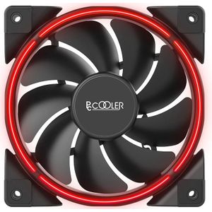 Pccooler GI-H58UB Corona Rood (152 mm), Processorkoeler, Zwart, Rood