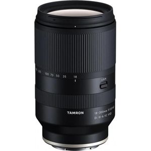 Tamron 18-300mm f/3,5-6,3 Di III-A VC VXD, Sony E (Sony E, APS-C / DX), Objectief, Zwart