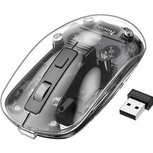 Hoco - GM29 Draadloze Muis - Zwart - Optisch - 4 Knoppen