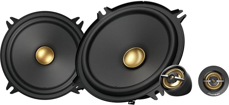 Pioneer - TS-A1301C - Speaker Set - 13 cm - 2-wegs - Zwart