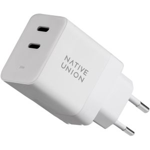 Native Union SNEL-PD35-WHT-EU (35 W, Stroomvoorziening), USB-lader, Wit