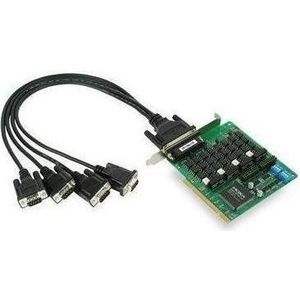 Moxa CP-134U-I W/O KABEL - 4-poorts RS-422485 universele PCI seriële kaart met optische isolatie, 0 tot, Controlekaart