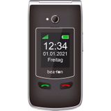 beafon, SL645plus, Silverline, mobiele telefoon voor senioren met SOS-noodoproepknop, klaptelefoon, telefoon met grote toetsen, gesprek beantwoorden en beëindigen knop aan de voorkant,