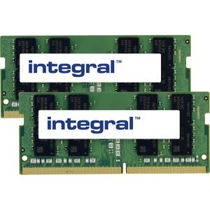 Integral () LAPTOP RAM MODULE KIT DDR4 PC4-17000 UNBUFFERED NON-ECC SODIMM 1GX8 CL15 Geheugenmodule (2 x 16GB, 2133 MHz, DDR4 RAM, SO-DIMM), RAM