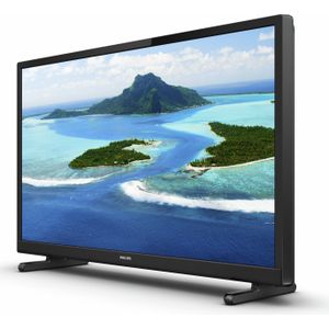 Philips 24PHS5507 (24"", 5500, LCD, HD, 2022), TV, Zwart
