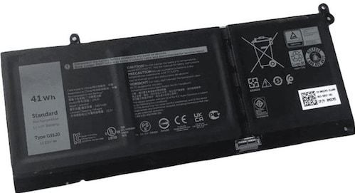 Dell - BTRY,PRI,41WHR,3C,LITH,BYD - Notebook Accu - Lithium-Polymeer - 41 Wattuur