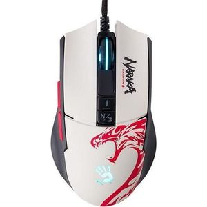 A4Tech - BLOODY L65 MAX RGB - Muis - Zwart - Materiaal: Kunststof