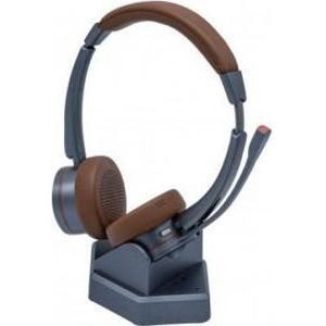 Dacomex draadloze headset Bluetooth mono W/USB-A standaard (Draadloze, USB-A), Kantoorheadset, Blauw