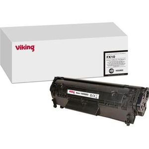 Viking - Tonercartridge - Zwart - Compatibel met Canon FX-10 - 2000 pagina's