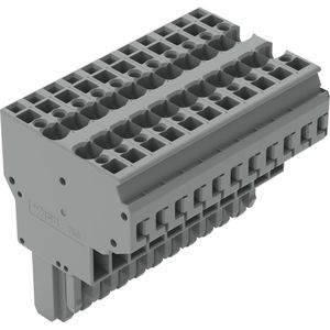WAGO 769-131 - Vrouwelijke Multipoint Connector - Grijs - 5x