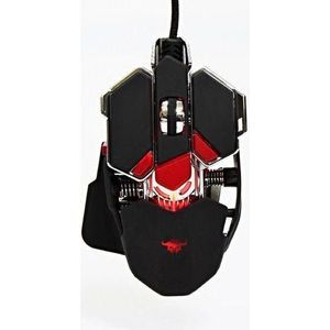 Red Fighter - M1 - Bedrade Muis - Zwart - 10 Programmeerbare Knoppen