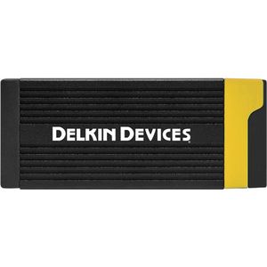 Delkin - Kaartlezer - Zwart - USB 3.2 - Geheugenkaartlezer