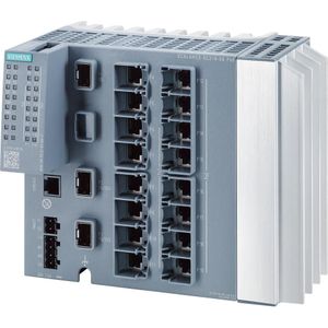 Siemens SIEM 6GK5216-3RS00-2AC2 SCALANCE XC216-3G PoE manageable er Layer 2 IE - Switch... (14 ports), Netwerkschakelaar