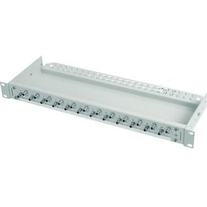 Telegärtner 19" glasvezel patchpaneel ECONOMY V 1U, Server accessoires, Beige