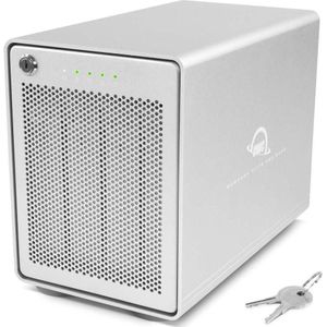 OWC Mercury Elite Pro Quad (3.5"), Harddisk behuizing, Wit
