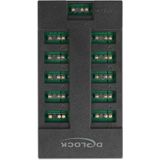 Delock - RGB Hub - Zwart - Kunststof - 10 Poorten