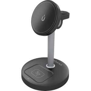 Aisens ASCH-15W3WC066-BK (15 W), Draadloze laders, Zwart