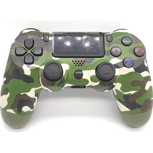 Goodbuy Dubbelslag PS4 Camo Groen (iOS, PS4, Android), Controller, Groen