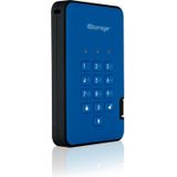 iStorage diskAshur 2 1 TB USB Type-A 3.2 Gen 1 (3.1 Gen 1) Blauw