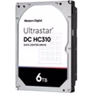 WD ULTRSTR 3,5in 6TB 7200RPM SAS Ultra 512E (6 TB, 3.5", CMR), Harde schijf