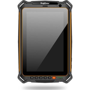 Rug Gear RG930i (4G, 8", 32 GB, Oranje, Black), Tablet, Zwart