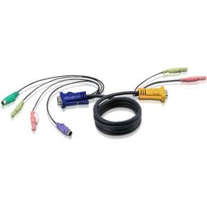 Aten Toetsenbord/video/muis (KVM) kabel, KVM schakelaar kabel