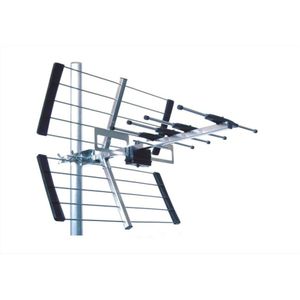 Kathrein UHF TV-antenne AON 48 (Yagi antenne, 13.50 dB, DVB-T / -T2), SAT Spiegels + SAT Antennes, Zwart