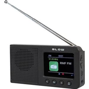 Blow - Radio RK3 FM/DAB+ - Keuken - Zwart - Bluetooth