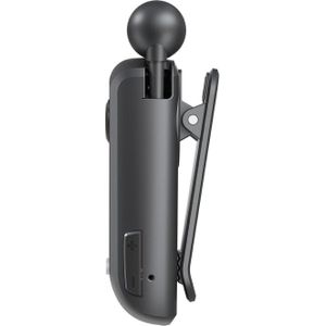 Celly - BHCLIPBK Wireless Retractable Mono Headset (ANC, Bedraad), Koptelefoon, Zwart