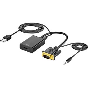 SpeaKa Professional HDMI (type A) - VGA (0.16 m, HDMI, VGA), Videokabel