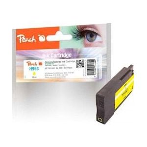 Peach, Inkt, Patrone HP Nr.953 yellow mit OEM Chip remanufactured