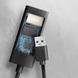 Axagon ADE-AR, USB-A 3.2 Gen 1 - Gigabit Ethernet s????ov?? karta, Realtek 8153, automatisch installeren (USB 3.0, RJ45 Gigabit Ethernet (1x)), Netwerkadapter, Zwart