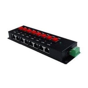 Alfa Network APOE08 - 8-poorts passieve PoE-injector, PoE-injector