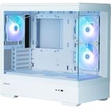 Zalman - P30 V2 - micro-ATX Behuizing - Wit - Tempered Glass - Panoramisch Uitzicht
