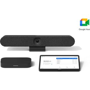 Logitech Huddle ruimte met TAP+Rally bar Huddle voor Google Meet, Conferentieapparaten