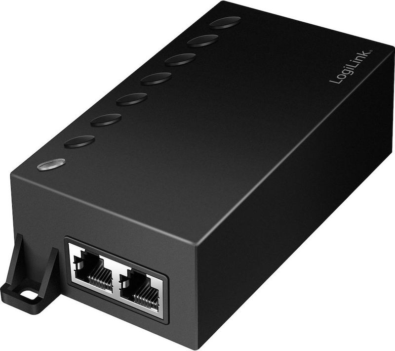 LogiLink - POE007 - PoE-injector - 10/100/1000 MBit/s - IEEE 802.3bt - IEEE 802.3af - IEEE 802.3at