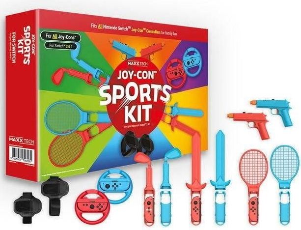 Blackfire - Switch 2 Joy-con Sports Edition - Gamecontroller - Zwart - Ergonomisch