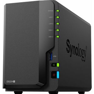 Synology - DS224+ - NAS - 2 bays - 2 GB DDR4 - Gigabit Ethernet