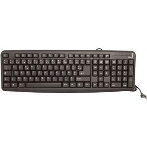 Urban Factory - KBX55UF - Toetsenbord - Zwart - Bedraad - USB - QWERTY